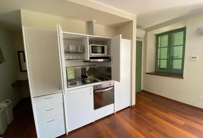 庭の見える１ベッドルームアパートメント, Residence Delle Tre Corone