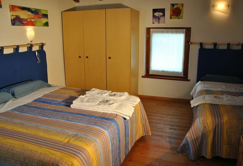 스탠다드 트리픔 룸 공동욕실, Bed & Breakfast Gemma