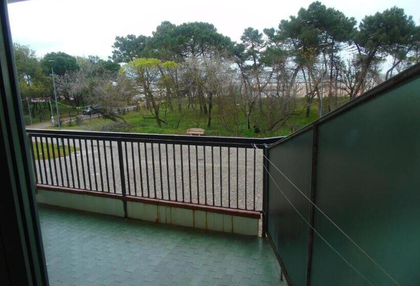 غرفة قياسية ثلاثية مزودة بشرفة, Zeus Lido Di Classe Room Only