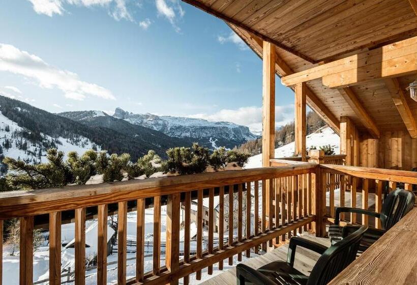 スタンダード4人部屋, Ciasa Rü Blanch