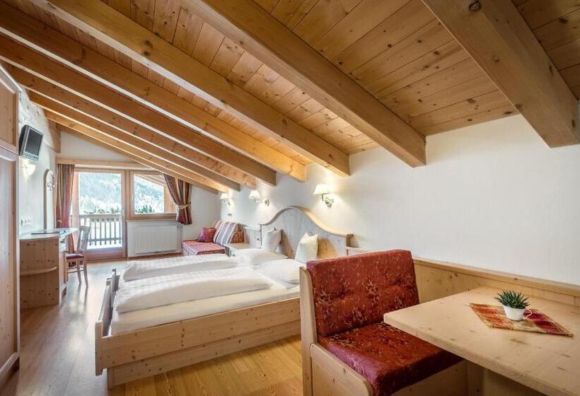 マウンテンビューファミリールーム, Ciasa Rü Blanch