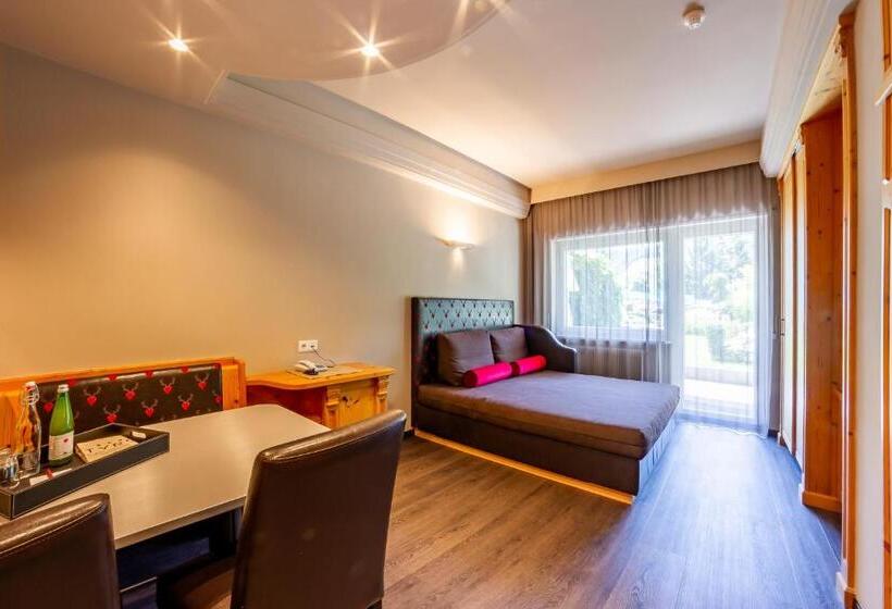 דירת חדר עם טרסה, Familien Wellness Residence Tyrol