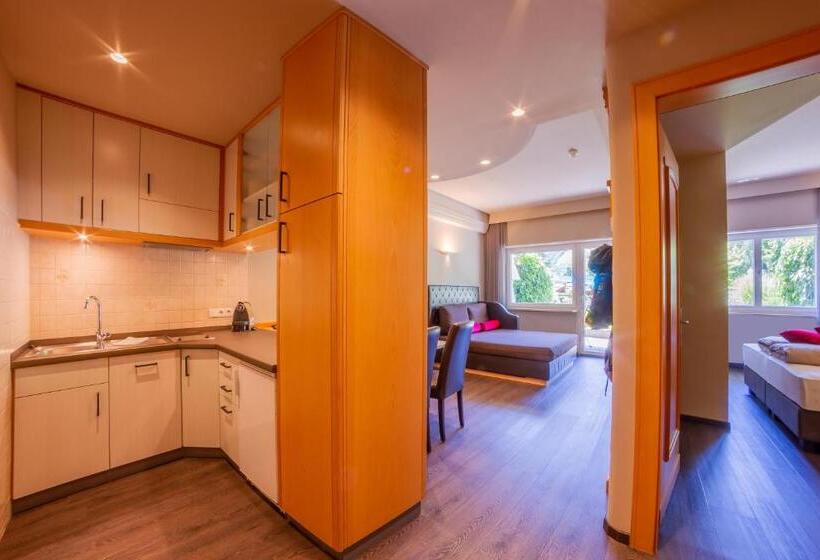 带1个卧室的带阳台的公寓, Familien Wellness Residence Tyrol