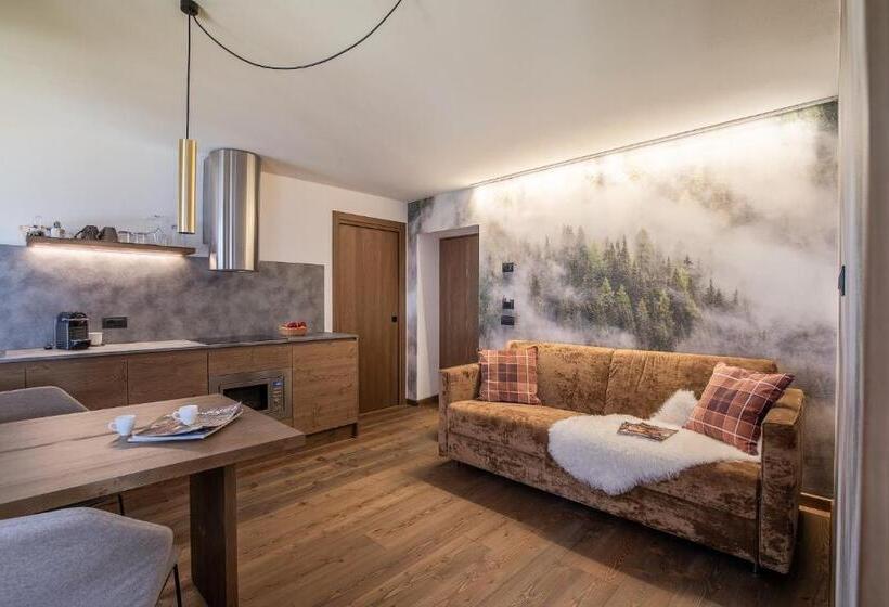 דירת חדר נוף לגינה, Cima Dodici B&b   Apartments