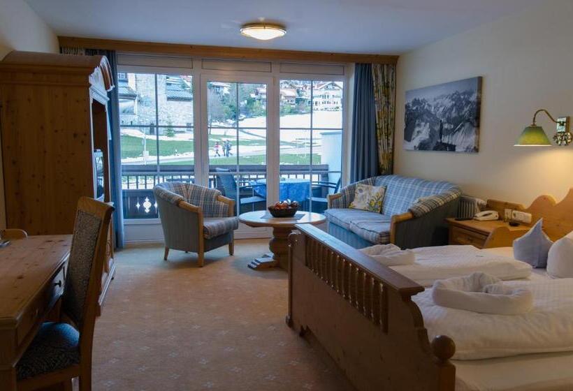 Comfort room with balcony, Alpengasthof Löwen