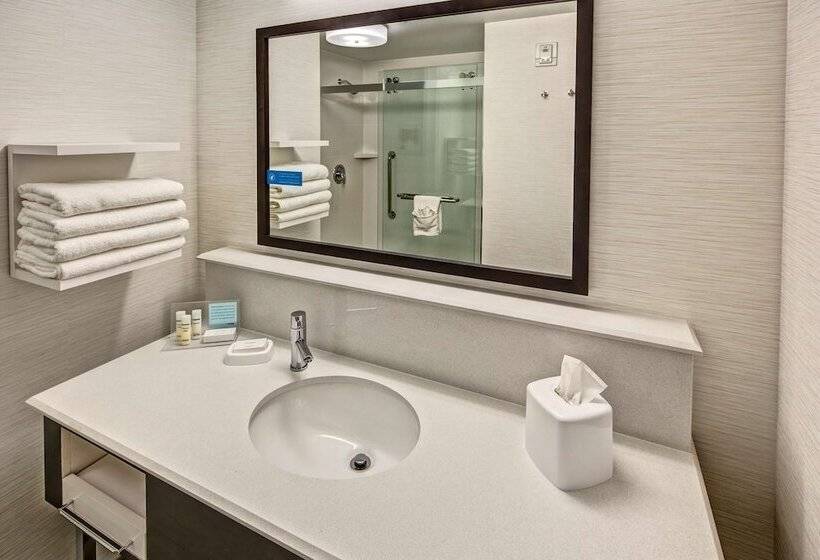 Номер Стандарт Кровать Кинг Адаптированный для Инвалидов, Hampton Inn & Suites Franklin Berry Farms