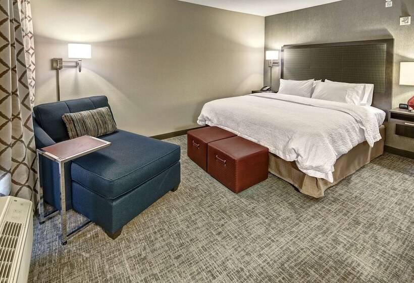 Номер Стандарт Кровать Кинг Адаптированный для Инвалидов, Hampton Inn & Suites Franklin Berry Farms