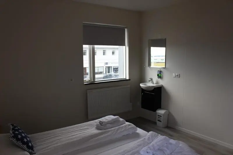 اتاق خانوادگی با سرویس بهداشتی مشترک, North Star Guesthouse Olafsvik