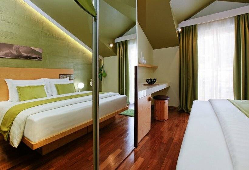 اتاق استاندارد با چشم‌انداز استخر, Boutique Hotel Bol