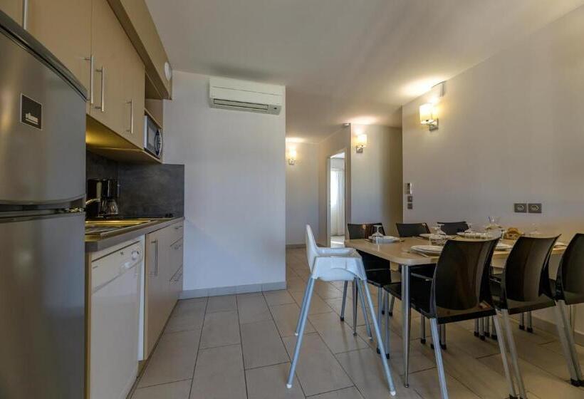 Апартаменты 1 Спальня, Residence De Tourisme Ajaccio Amiraute