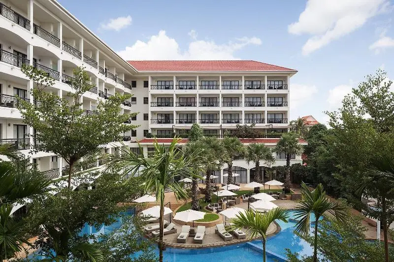 プールの見えるデラックスルーム, Courtyard By Marriott Siem Reap Resort