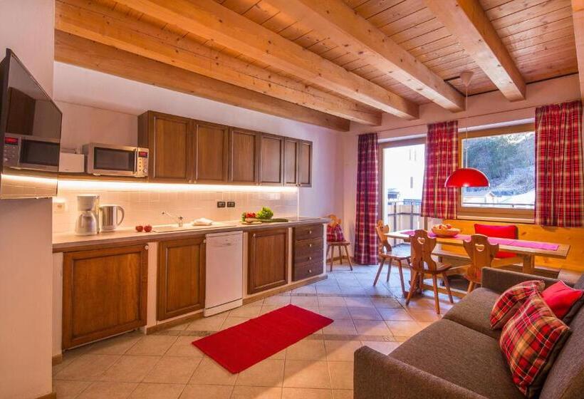 Апартаменты 3 Спальни, Stelvio Residence