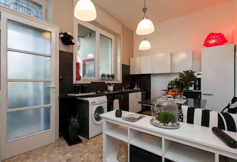 带1个卧室的豪华公寓, Villa Aida