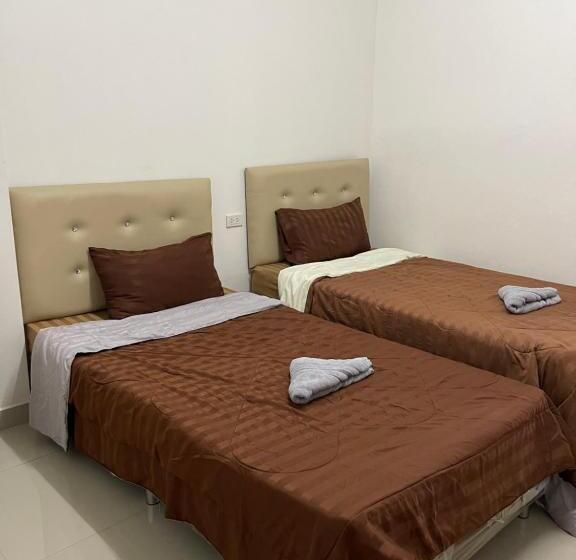 带1个卧室带观景的公寓, ควีนเพลส สระบุรี Queenplace Saraburi