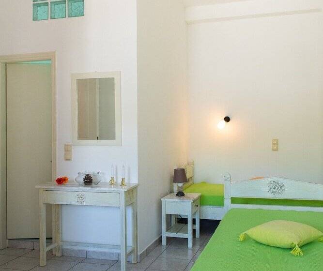 带1个卧室带花园景观的公寓, Rooms & Apartments Archontou