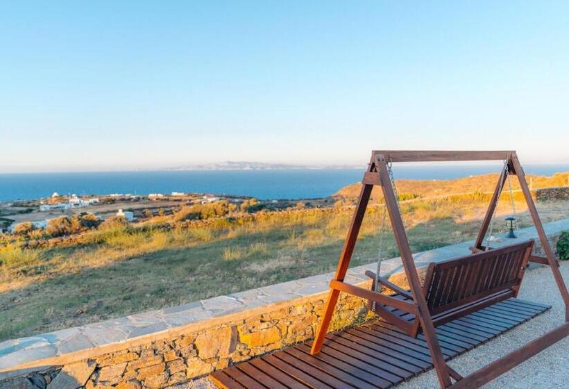 Family flat with sea view, Rooms & Apartments Archontou