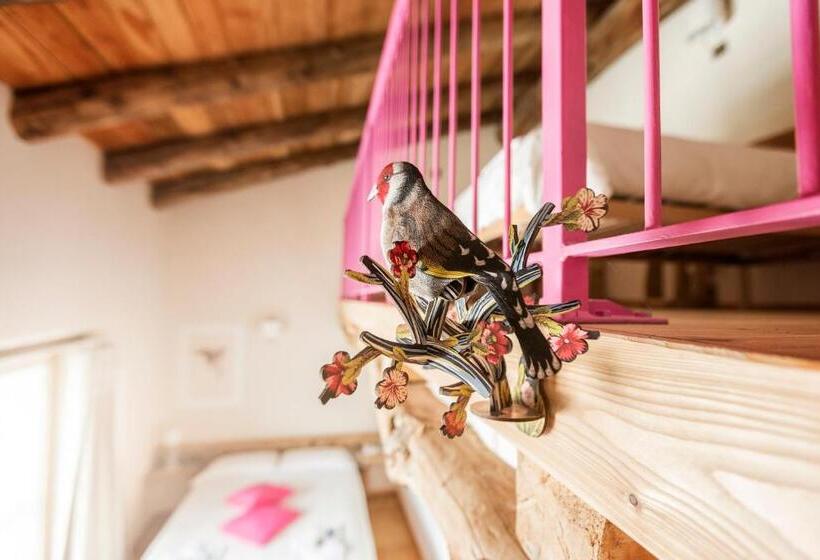 バルコニー付スタンダード4ベッドルーム, Locanda Del Silenzio