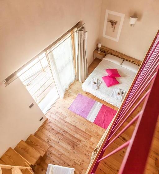 バルコニー付スタンダード4ベッドルーム, Locanda Del Silenzio