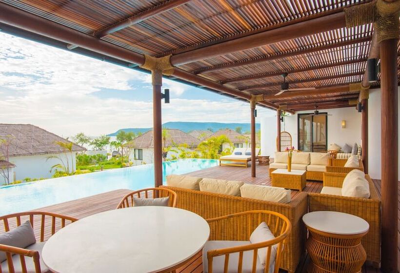 オーシャンビュー２ベッドルームヴィラ, The Royal Sands Koh Rong