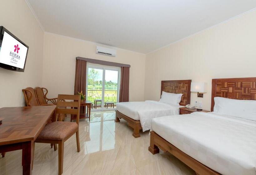 غرفة قياسية مطلّة علي الحديقة, Sokha Palace Siem Reap