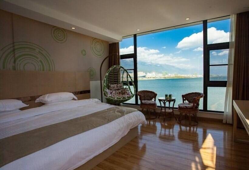 스탠다드 룸 바다 전망, Greentree Inn Dali Erhai Binhai Ave Seaview Business