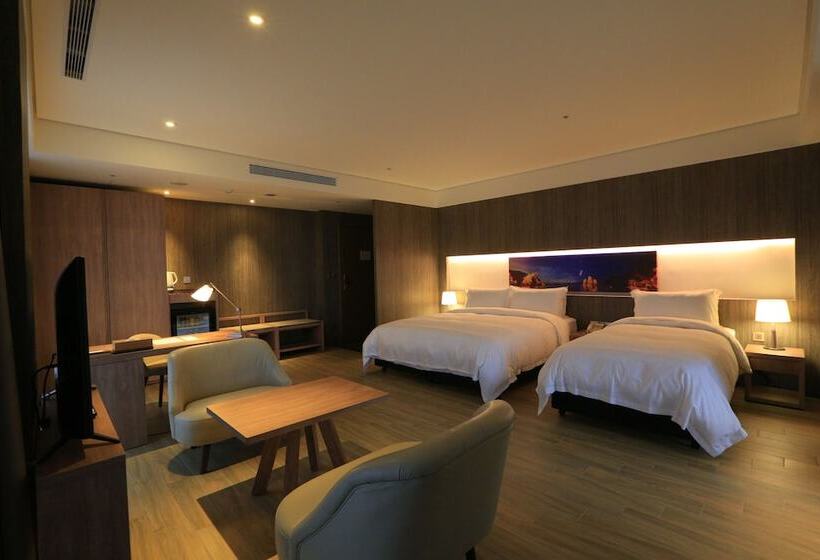 اتاق استاندارد با 2 تخت دوبل, Cuncyue Hot Spring Resort