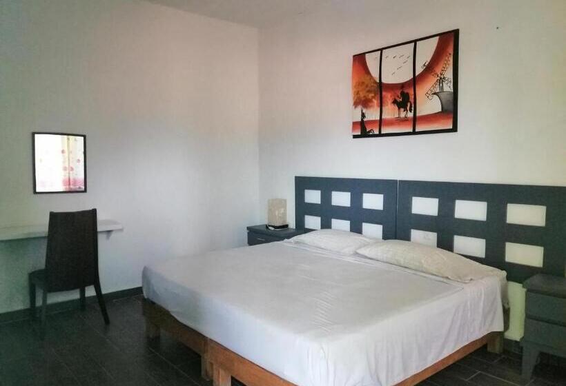 غرفة قياسية سرير كينج, Hacienda San Miguel