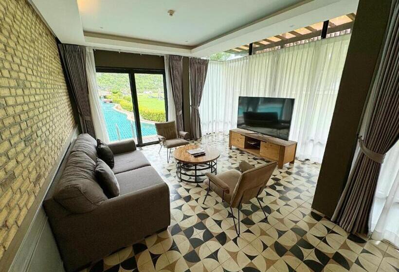 家庭海景房, La Isla Pranburi Beach Resort