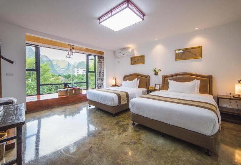 マウンテンビュースタンダードルーム, Leisure Courtyard Hotel Yangshuo