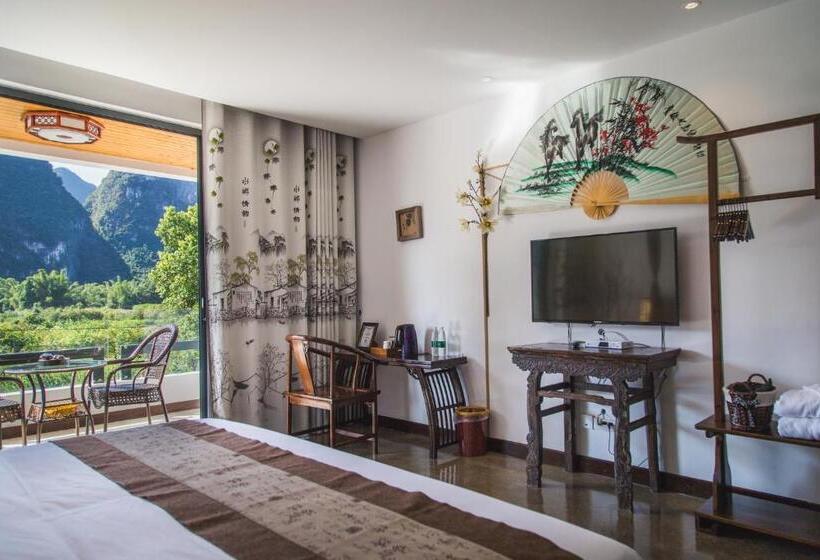 マウンテンビューファミリールーム, Leisure Courtyard Hotel Yangshuo