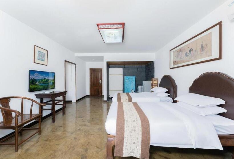 ハイドロマッサージバス付きスイート, Leisure Courtyard Hotel Yangshuo