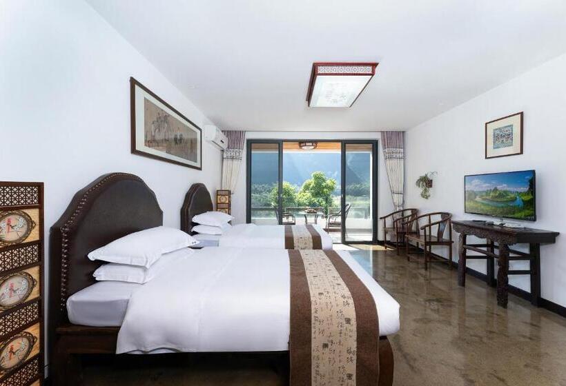 ハイドロマッサージバス付きスイート, Leisure Courtyard Hotel Yangshuo