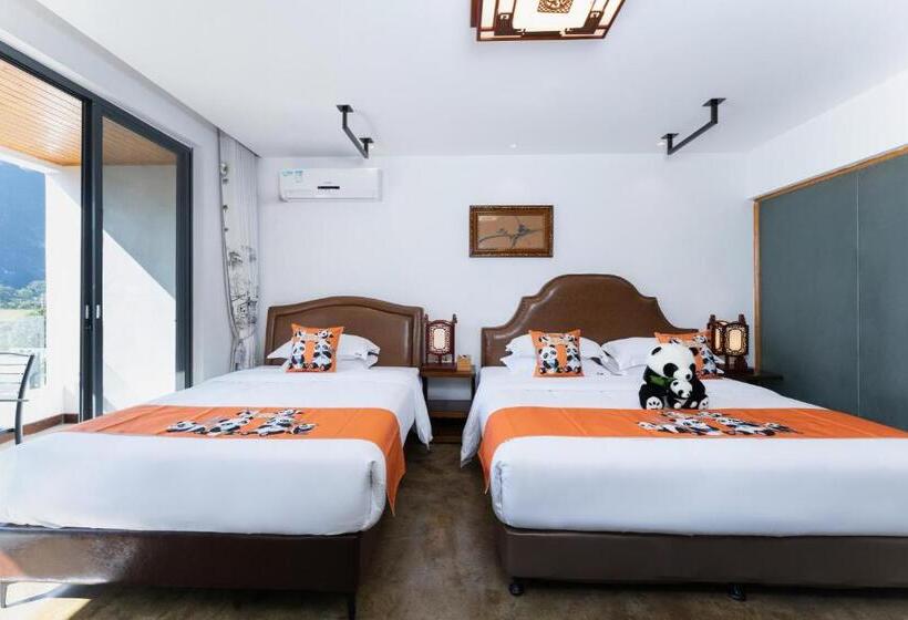 マウンテンビューファミリールーム, Leisure Courtyard Hotel Yangshuo