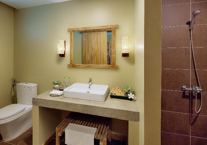 اتاق سه نفره دلوکس با چشم‌انداز باغ, Lahana Resort Phu Quoc & Spa