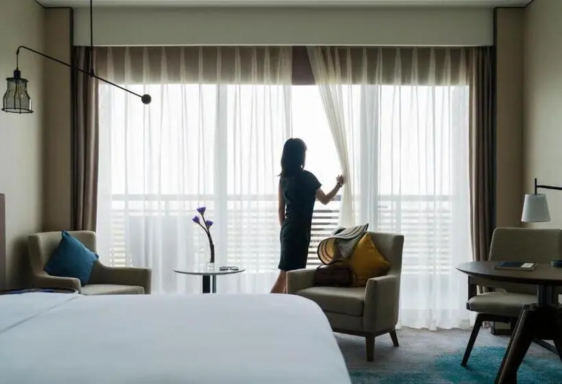パークビューのデラックスルーム, Pullman Zhouzhuang
