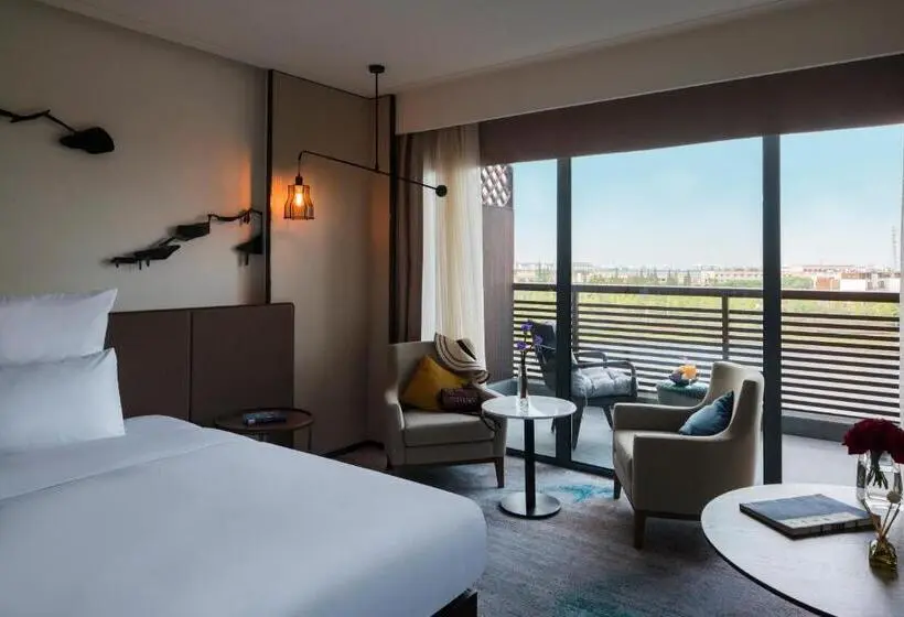 キングサイズベッドのデラックスルーム, Pullman Zhouzhuang