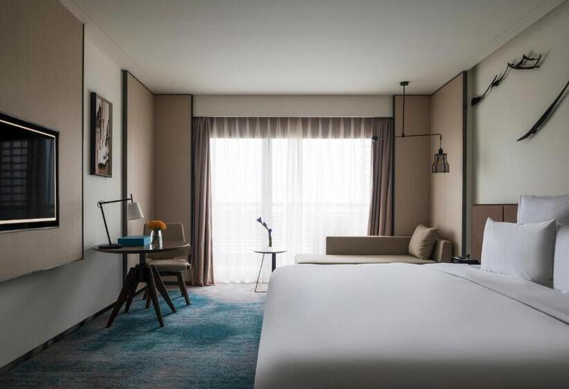 חדר דחוקס עם מיטת קינג, Pullman Zhouzhuang