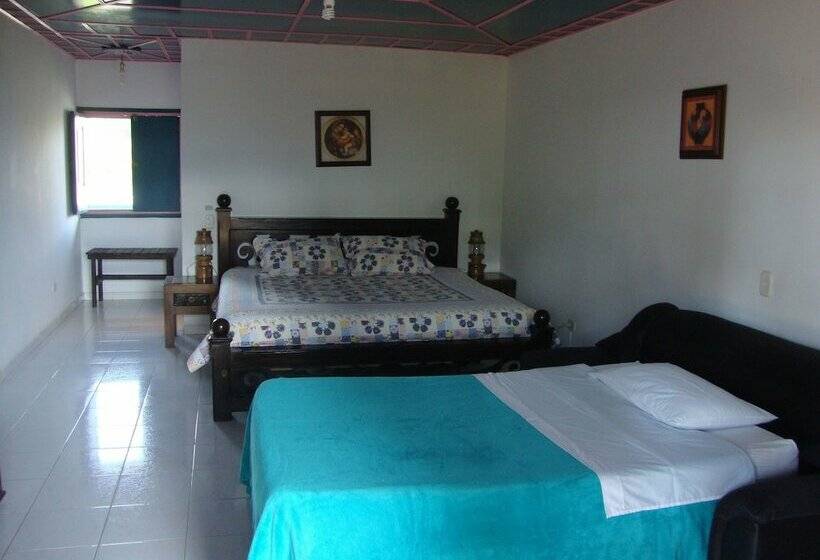 스탠다드 트리플 룸, Karlaká Calarcá Quindio   Eje Cafetero