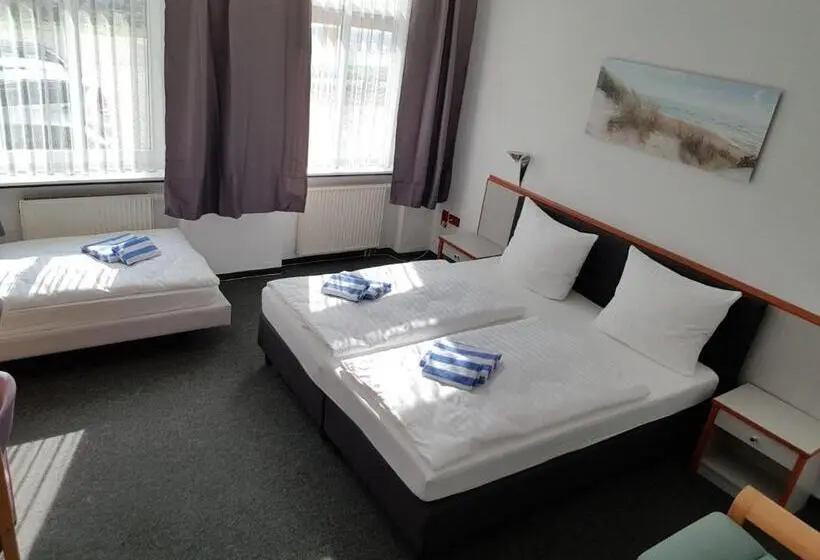 Standard Kolmen Hengen Huone, Appartement Hotel Rostock