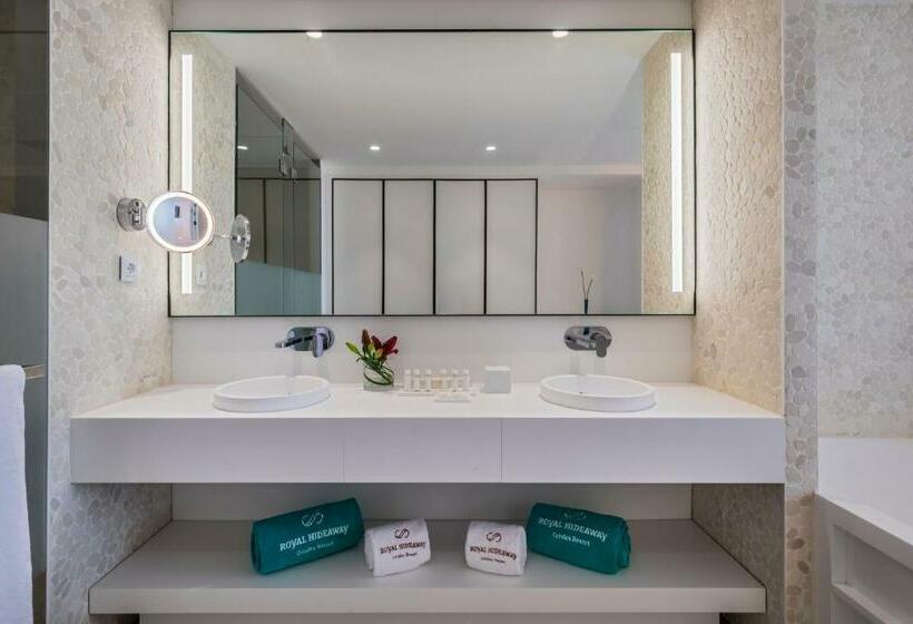 فيلا غرفة نوم واحدة مع مسبح, Royal Hideaway Corales Suites
