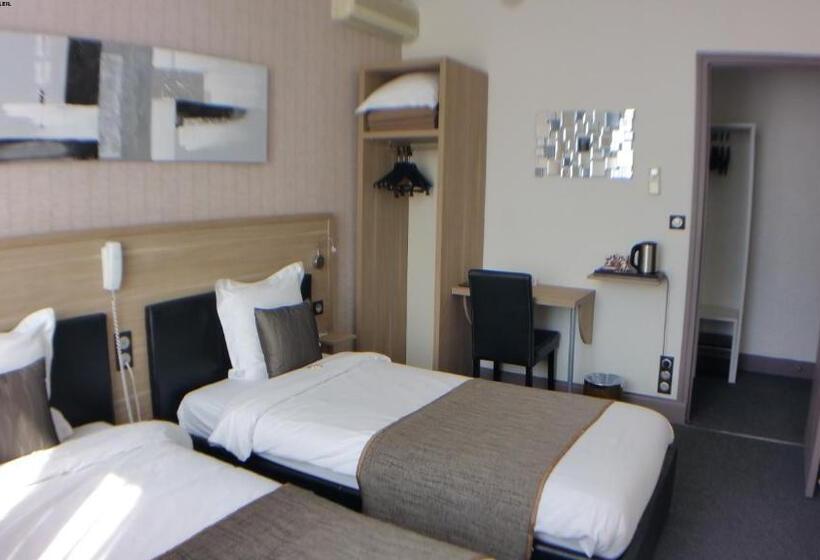 带城市景观的标准间, Hôtel Beausoleil