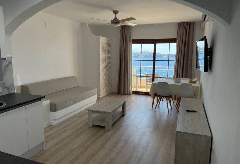 آپارتمان 1 خوابه با چشم‌انداز دریا, Aldea 2 Cala Fornells