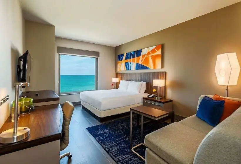 海の見えるダブルベッドスタンダードルーム, Hyatt Place Macae