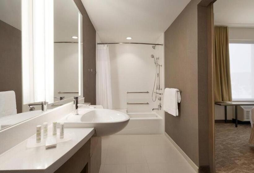 Suite King Size Bed, Springhill Suites By Marriott Allentown Bethlehem/center Valley