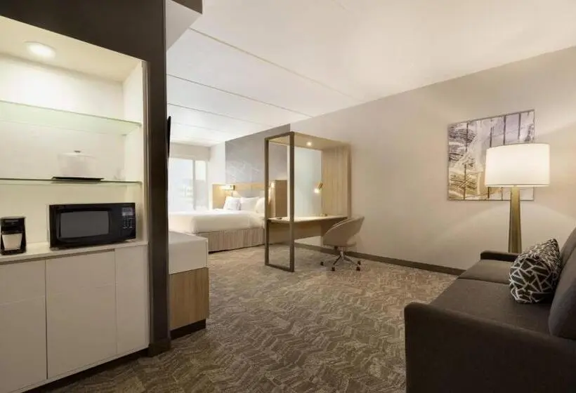 キングサイズベッドのスイートルーム, Springhill Suites By Marriott Allentown Bethlehem/center Valley