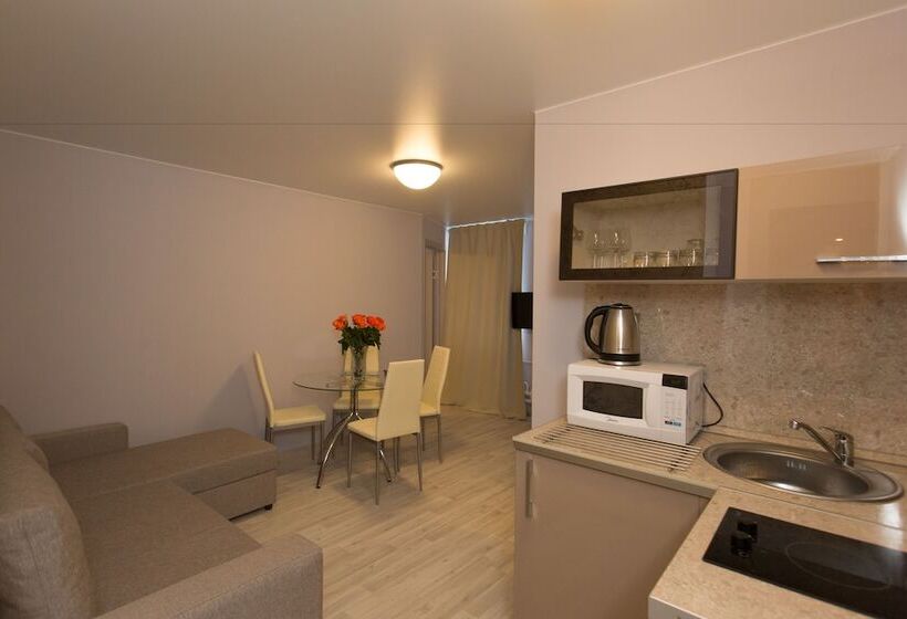 带1个卧室的公寓, Arbat House Apartments On Povarskaya