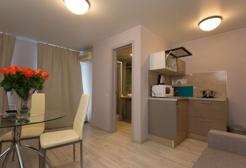 带1个卧室的公寓, Arbat House Apartments On Povarskaya