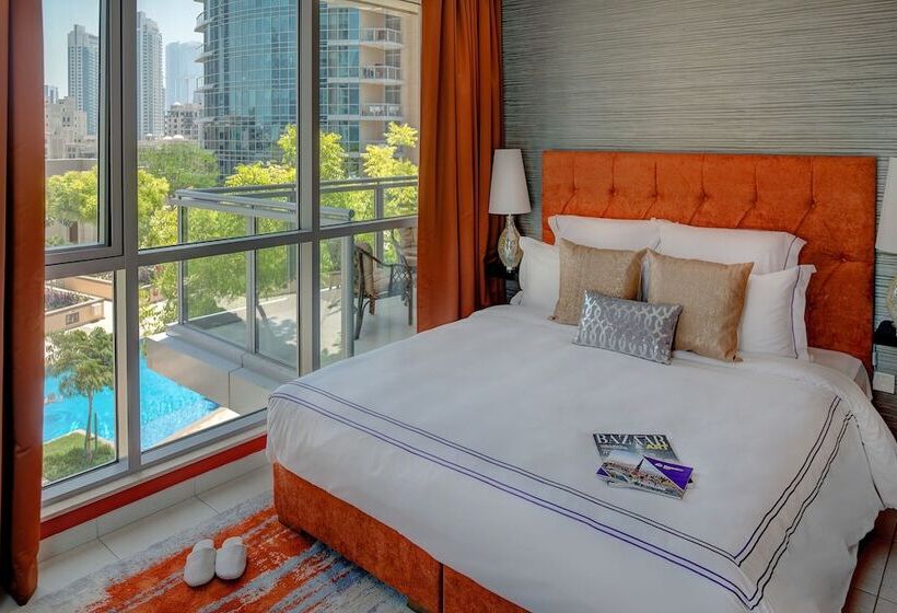 آپارتمان 4 خوابه, Dream Inn Apartments   Burj Residences Burj Khalifa View
