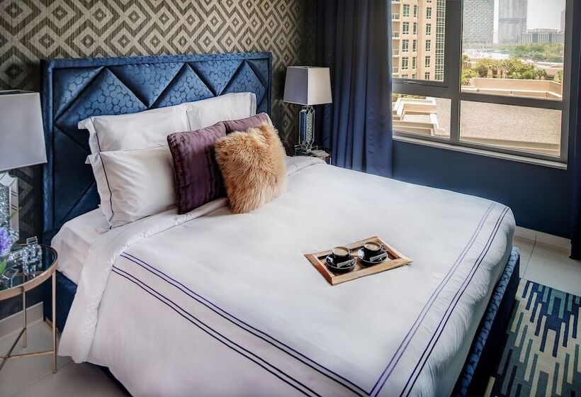 آپارتمان 4 خوابه, Dream Inn Apartments   Burj Residences Burj Khalifa View