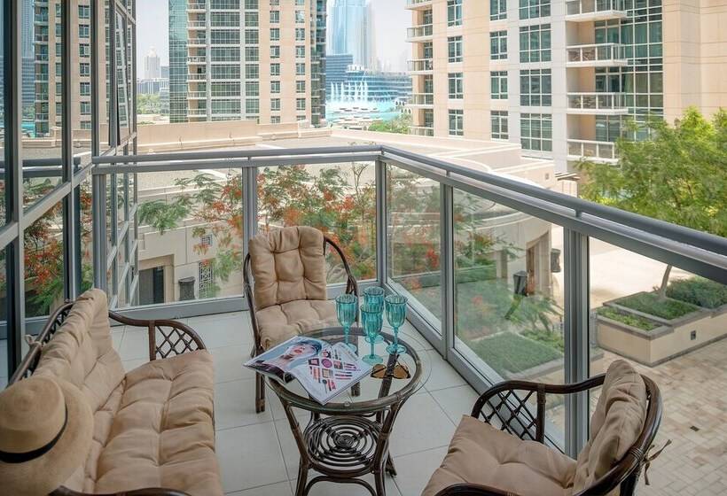 آپارتمان 4 خوابه, Dream Inn Apartments   Burj Residences Burj Khalifa View